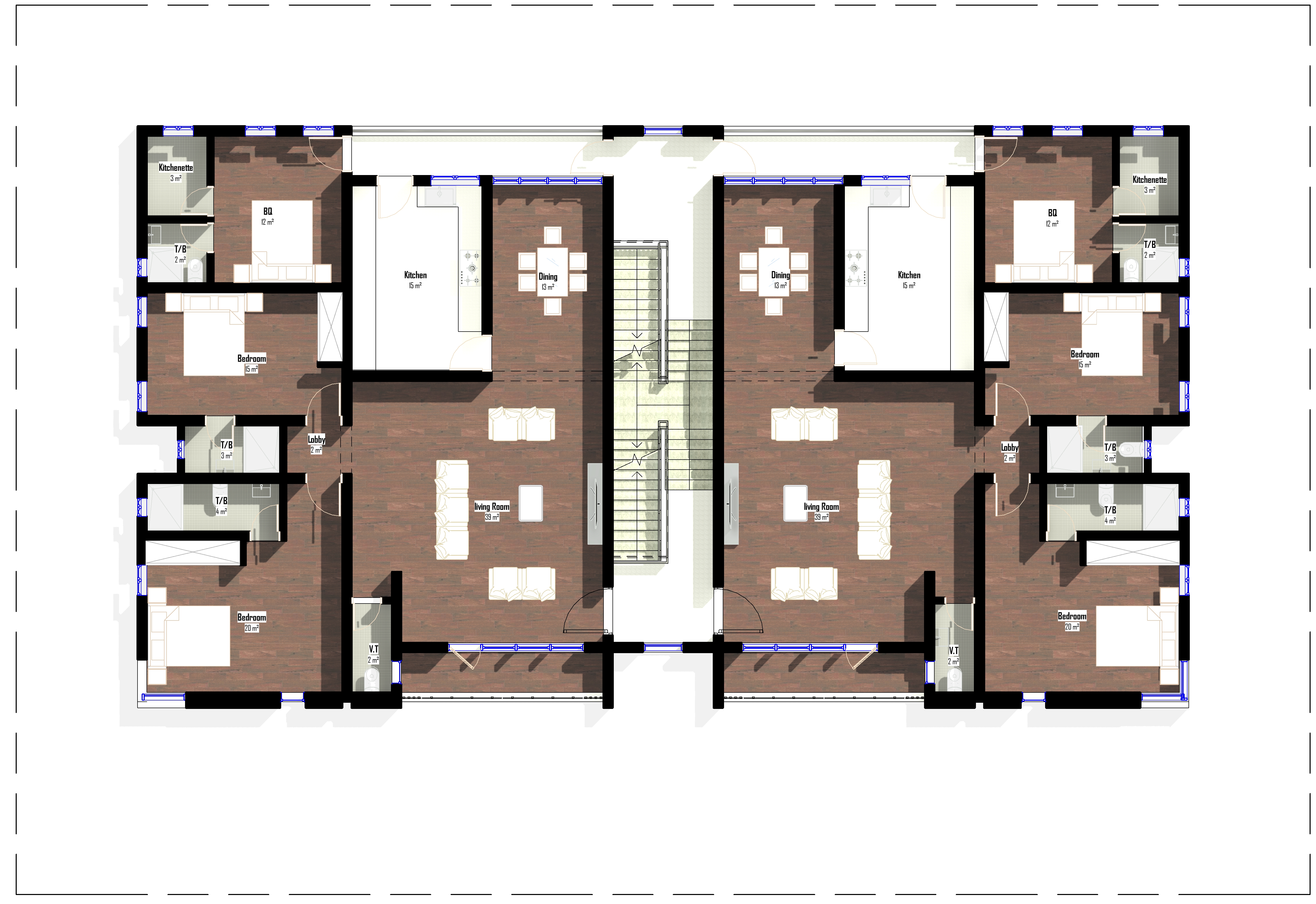 First Floor 3D Plan